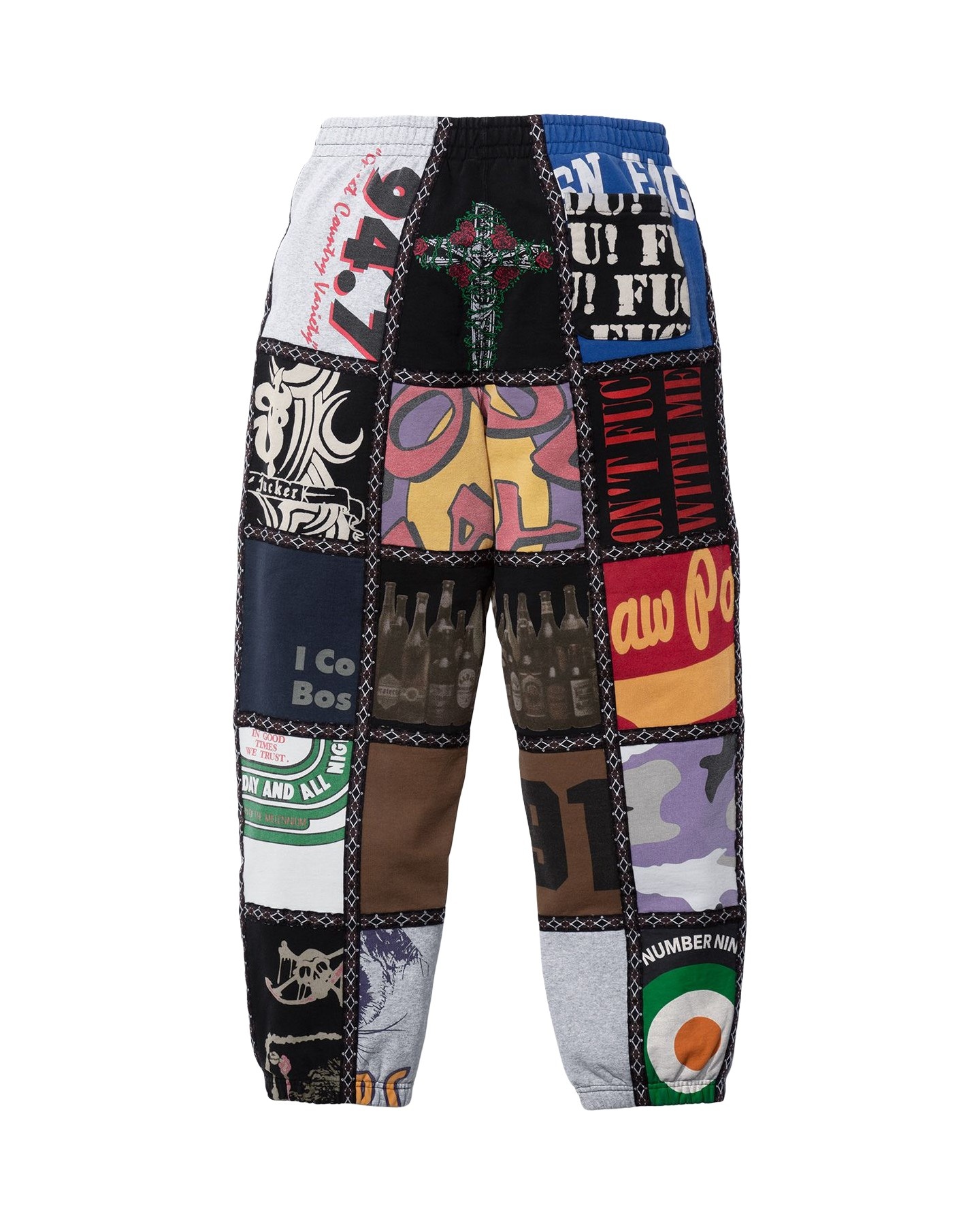 Supreme®/Number (N)ine® Patchwork Sweatpant view 2